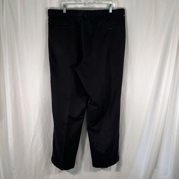 Dockers Golf Pants Men's 38x30 Black Pleated Relaxed Fit Pockets - Picture 5 of 8